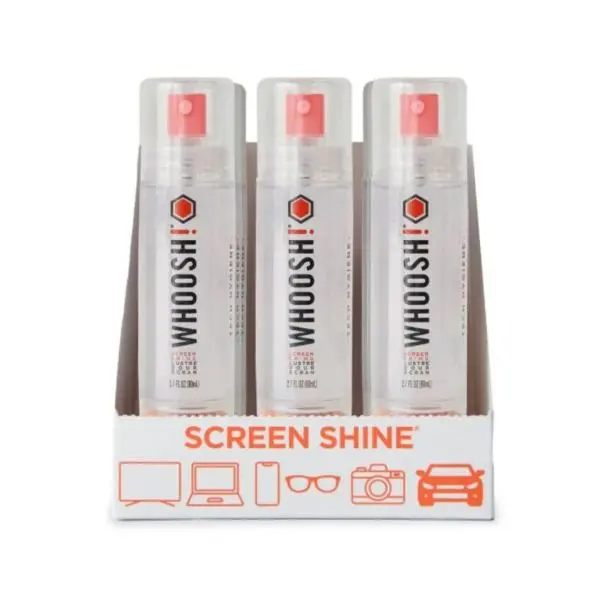 WHOOSH! Grab and Go 80 ml Merchandiser kit, 9 * 80ml sprayer display