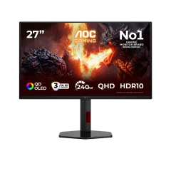 AOC LCD 27" QD-OLED, 240Hz, 16:9, DP