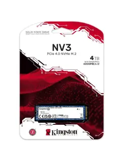 Kingston NV3 NVMe 4000GB, R6000/W5000, M.2 2280
