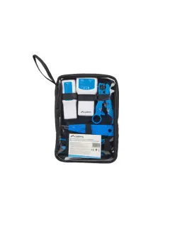 Lanberg Network Toolkit With RJ45 RJ11 Cable Tester, Crimping Stripping and LSA-Insertion Tool