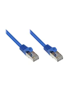 GoodConnections Cat. 6 S/FTP Patch Cable, PiMF, PVC, 250 MHz, Blue, 50 m