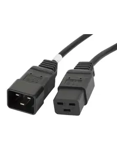 Lanberg IEC 320 C19->C20 CABLE 1.8M VDE BLACK