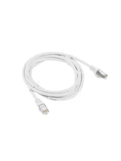 Lanberg CAT.6 FTP 1M White Fluke Passed Patchcord
