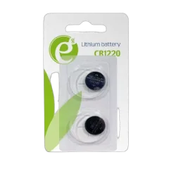 Gembird Button cell CR1220, 2-pack