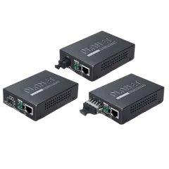 Planet 1GbE RJ45 to 1000Base-(SC, MM)-550m Media Converter