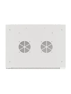 Lanberg 19" Wall-Mount 22U/600X450 (Flat Pack) Grey, Glass Door
