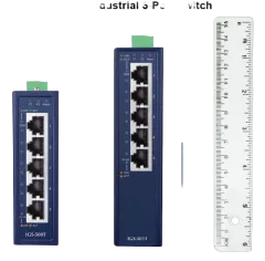 Planet Compact Industrial 5-Port (5x 1GbE RJ45) Switch, (-40~75C) unmanaged