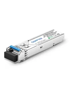 QSFPTEK Cisco GLC-BX-10U Compatible 1000BASE-BX BiDi SFP 1310nm-TX/1550nm-RX 10km LC Transceiver