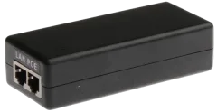 MikroTik OEM pasivni Gigabit PoE adapter, 48V 0.5A (24W), uzemljen s AC kabelom