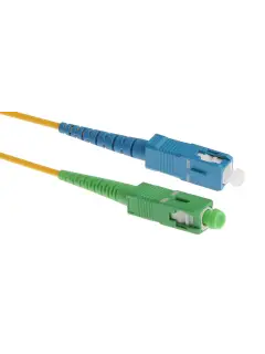 Masterlan fiber optic patch cord, SCupc-SCapc, Singlemode 9/125, simplex, 1m