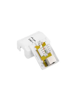 Lanberg Surface-Mount Box CAT.6 FTP SHIELDED 1X RJ45 White