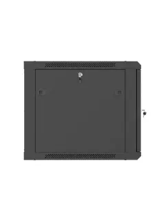 Lanberg 9U/600X600 Rack Cabinet 19" Wall-Mount (Flat Pack) With Perforated Door Black