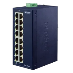 Planet Industrial 16-Port (16x100Mbps RJ45) Switch (-40~75C), unmanaged