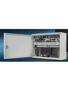 Lanberg 19" Wall-Mount 4U+3U/540X200 Low-Profile Rack Cabinet Grey (Assembled)