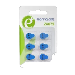 Gembird Button cell ZA675, 6-pack