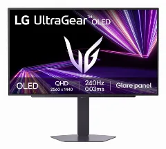 LG OLED 27GX704A, QHD, 280 Hz, HDMI, DP, HAS, glare