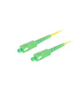 Lanberg Fiber Patchcord SM SC/APC-SC/APC Simplex 3M LSZH G657A1 3.0MM Yellow