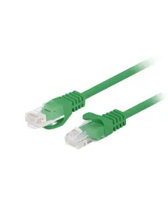 Lanberg CAT.5E UTP 0.25M Green Patchcord Fluke Passed