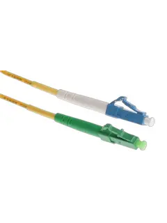NFO Patch cord, LC UPC-LC APC, Singlemode 9 125, G.657A2, Simplex, 2m