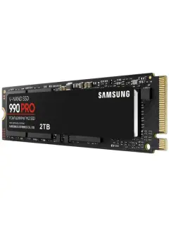 Samsung 2 TB M.2 SSD, 990 PRO, Gen. 4x4