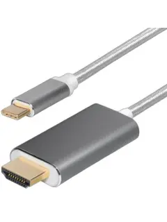 Transmedia USB type C plug - HDMI plug 1,5m