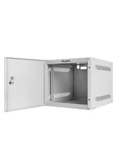 Lanberg 10" Wall-Mount 4U/280X310 Rack Cabinet For Self-Assembly With Metal Door Grey (Flat Pack)