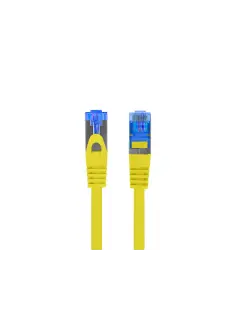 Lanberg CAT.6A S/FTP LSZH CCA 2M Yellow Patchcord Fluke Passed