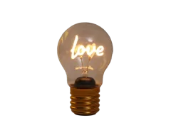Lampa u obliku žarulje iTotal love XL2883
