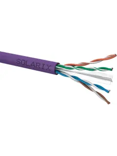 Solarix ethernet cable CAT6 UTP LSOH 100m box