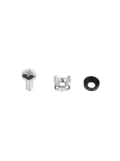 Lanberg 19" Mounting Screws Set (Basket, Washer, Screw), 50 PCS