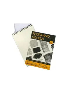 Blok Fabriano schizzi 21x29,7 (A4) 90g 80L spiralni top side 19100714 (zamjena za 27628, 27630)