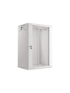 Lanberg 19" Wall-Mount 18U/600X450 (FLAT PACK) Rack Cabinet Grey