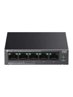 TP-Link 5-Port Gigabit Desktop Switch with 4-Port PoE | LS105GP