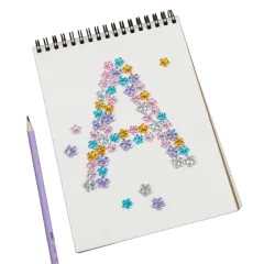 Naljepnice Apli Diamonds Cvijet 20603