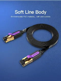 Vention Cat.7 SFTP Patch Cable 10m, Black