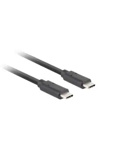 Lanberg USB-C M/M 3.1 GEN 2 CABLE 1M 10GB/S PD100W black