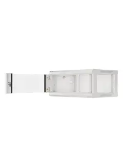 Lanberg 19" Wall-Mount 4U/600X450 Rack Cabinet (Flat Pack) V2 Grey