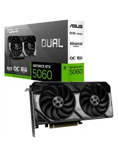 Asus Dual GeForce RTX5060 Advanced OC, 8GB GDDR7