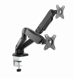Manhattan nosač za monitor 17"-32", 2x9kg, crni