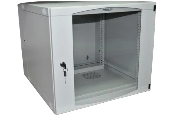 NaviaTec zidni mrežni ormar 9U 540 x 600mm, jednodjelni, EW serija, rastavljen