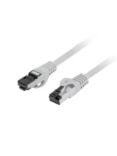 Lanberg Patchcord CAT.8.1 S/FTP LSZH CU 2M Grey Fluke Passed
