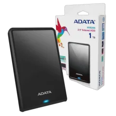 ADATA Ex HDD HV620 Slim, 1TB, usb3.1, crni