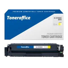 Toner Static Control HP Canon CF402X Yellow