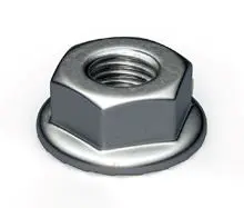 Hexagon Nut w. serration M8
