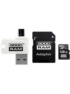 Goodram M1A4-1280R12 memory card 128 GB MicroSDHC Class 10 UHS-I