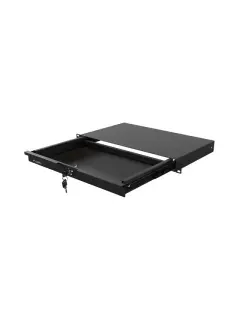 Lanberg 19" Drawer 1U/483X270MM Max Load Capacity Up To 30KG Assembly Black