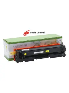 Toner Static Control HP Canon CF402A Yellow