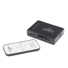 Gembird HDMI interface switch, 5 ports Infrared remote control
