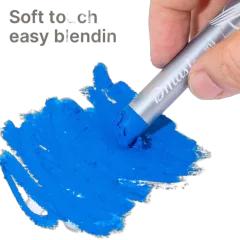 Umjetnički set Deli Dmast mekane uljne pastele 1,1mm 24 kom u kutiji EC340-24