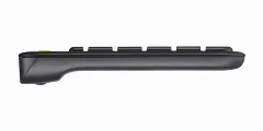 Logitech K400 PLUS bežična tipkovnica s dodirnom pločom, crna, DE